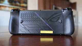 ROG Ally X backside.