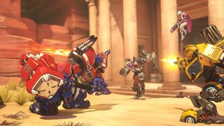 Overwatch 2 Transformers collaboration hero