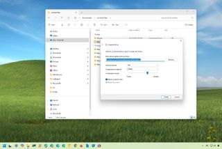 Windows 11 zip and unzip files
